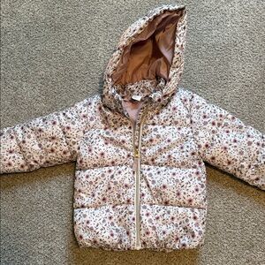 H&M Pink Floral Lined Jacket